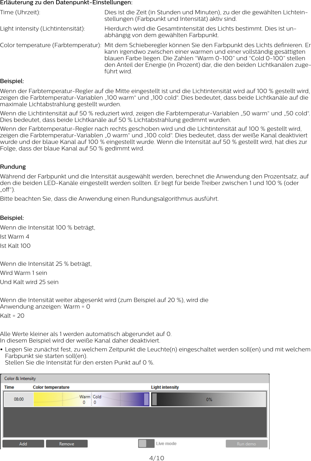 Page 4 of 10 - Philips  Handbuch Coral Care Software ODLI20170601 001-de DE-Coral DE Version 1.0.1
