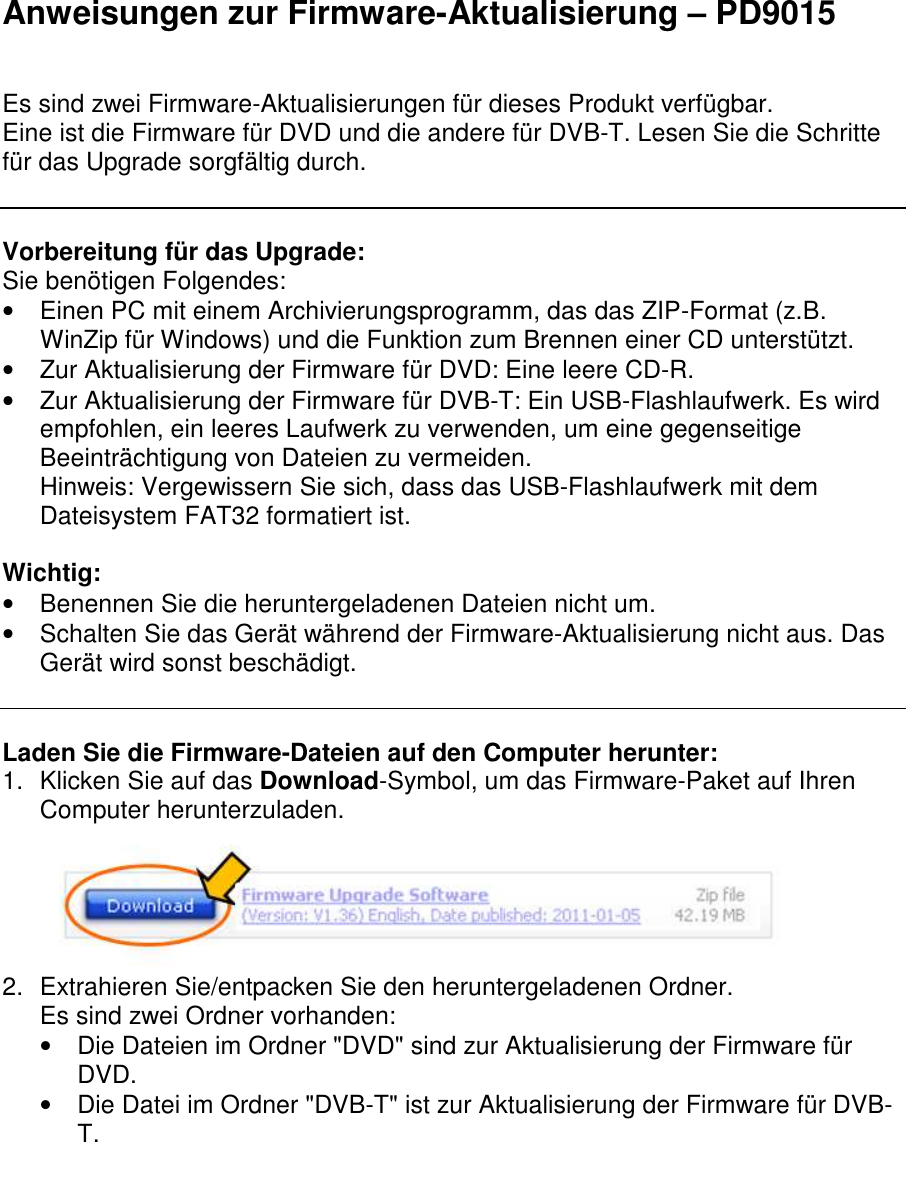 Page 1 of 5 - Philips PD9015/12 - PD9015 FIN (updated Feb 2014)DEUx User Manual Pokyny Na Inštaláciu 12 Deu