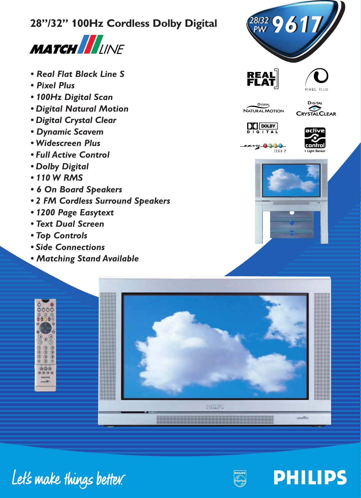 Page 1 of 2 - Philips Philips-28Pw-9617-Users-Manual- 28_32PW9617  Philips-28pw-9617-users-manual