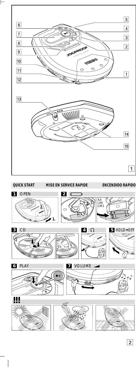 Page 2 of 10 - Philips Philips-Ax5111-Users-Manual- Philips-ax5111-users-manual