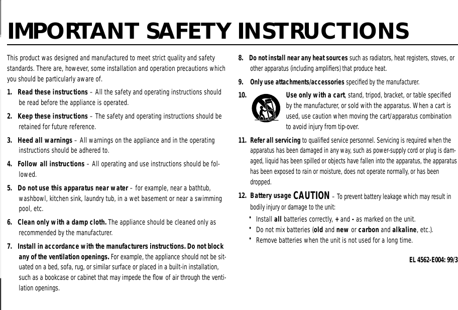 Page 3 of 10 - Philips Philips-Ax5111-Users-Manual- Philips-ax5111-users-manual