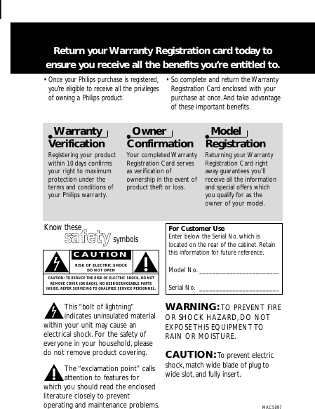Page 4 of 10 - Philips Philips-Ax5111-Users-Manual- Philips-ax5111-users-manual