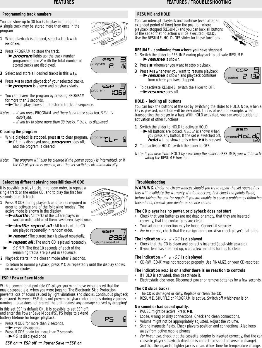 Page 8 of 10 - Philips Philips-Ax5111-Users-Manual- Philips-ax5111-users-manual