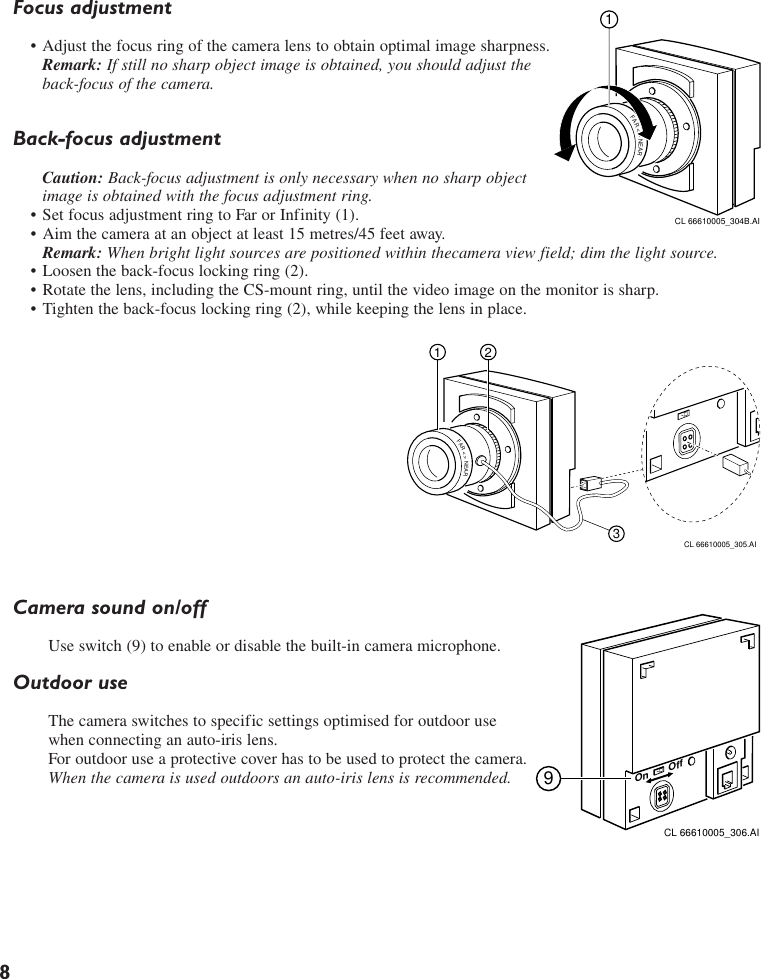 Page 5 of 8 - Philips Philips-Colour-Observation-Camera-Users-Manual-  Philips-colour-observation-camera-users-manual