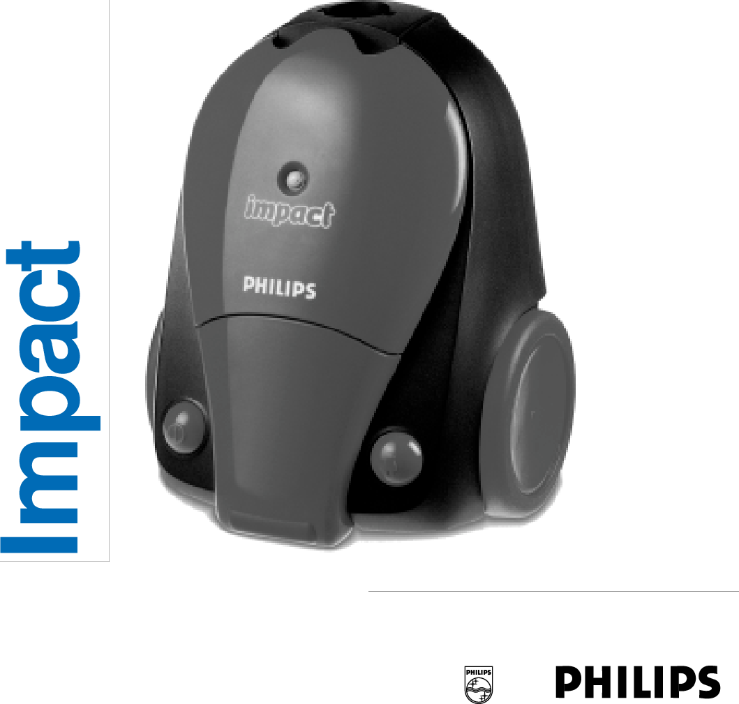 Page 1 of 1 - Philips Philips-Impact-Vacuum-Cleaner-Users-Manual-  Philips-impact-vacuum-cleaner-users-manual