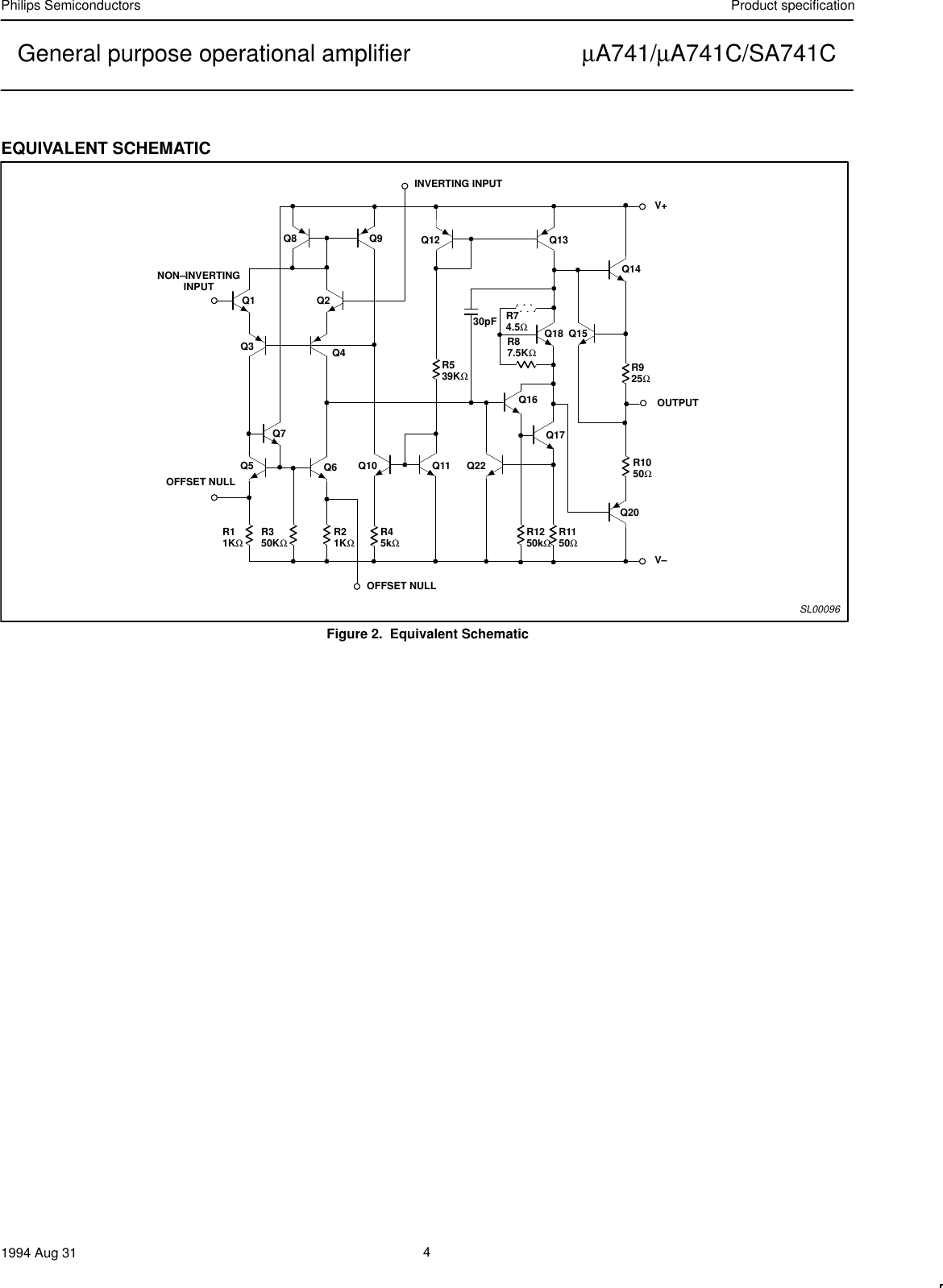 Page 4 of 7 - Philips Philips-Ua741-Users-Manual- General Purpose Operational Amplifier  Philips-ua741-users-manual
