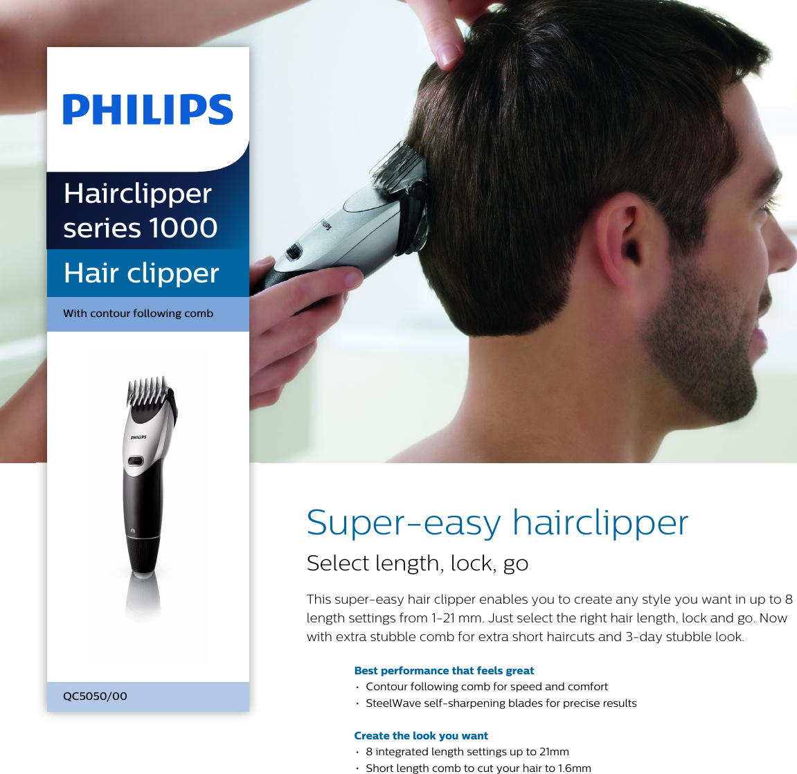 philips hairclipper series 1000