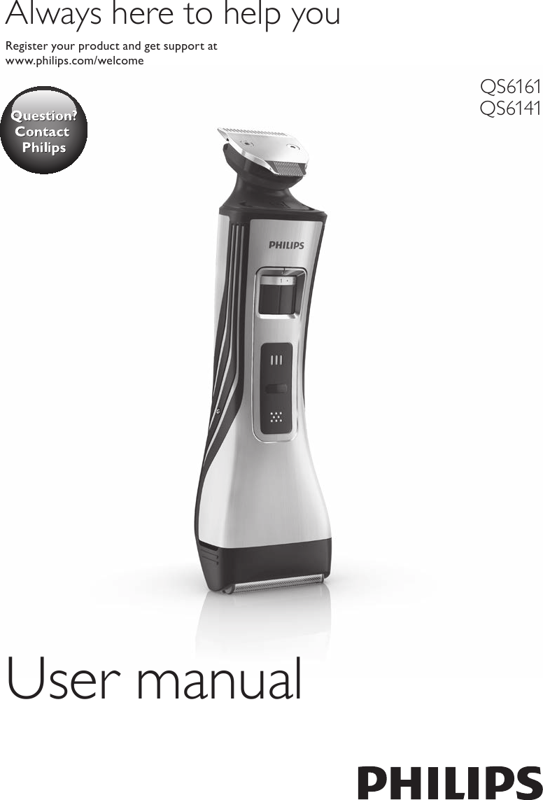 Philips QS6141/32 User Manual Upute Za Uporabu Qs6141 32 Dfu Slv