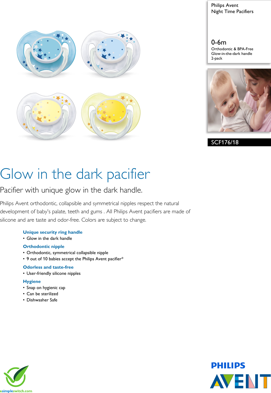 avent orthodontic nipple