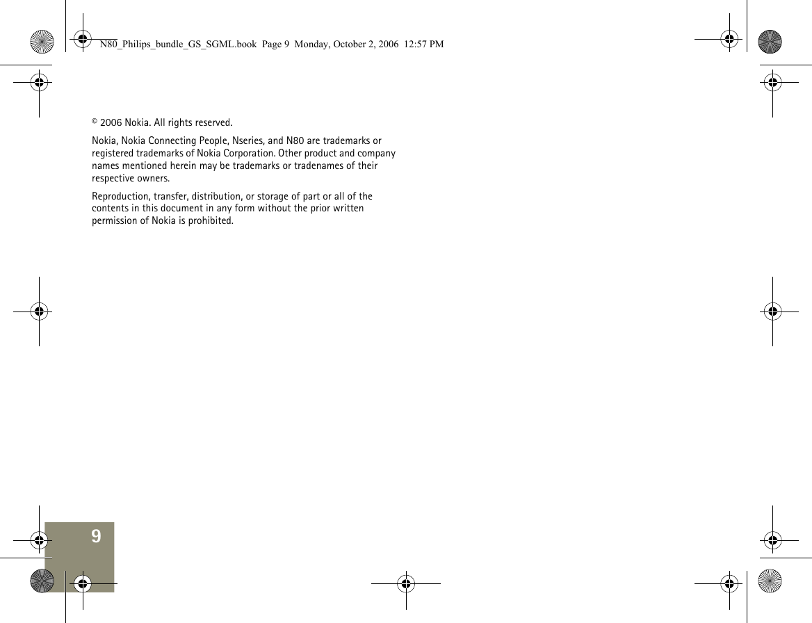 Page 9 of 9 - Philips SLA5520/00 N80_Philips_bundle_GS_SGML User Manual Průvodce Zapojením Sla5520 00 Hug Eng