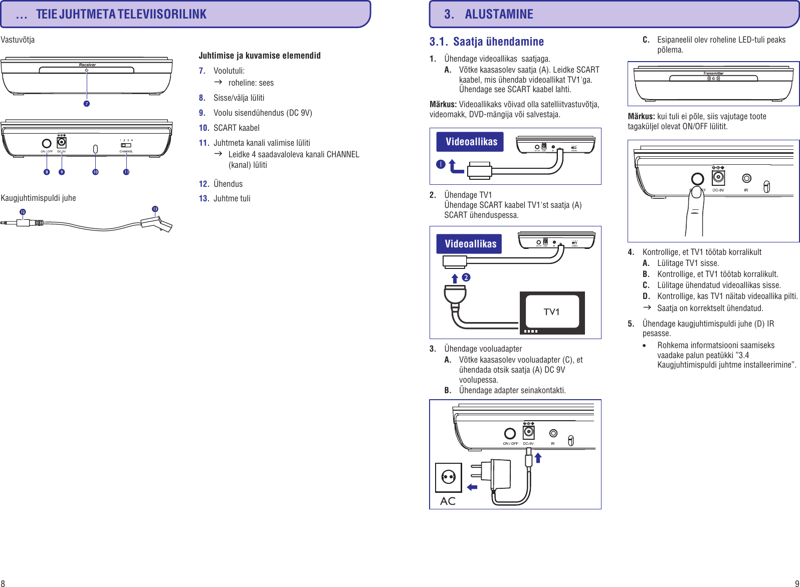 Page 8 of 8 - Philips SLV3110/12 SLV3110_12 Estonian User Manual Brugervejledning Slv3110 12 Dfu Est