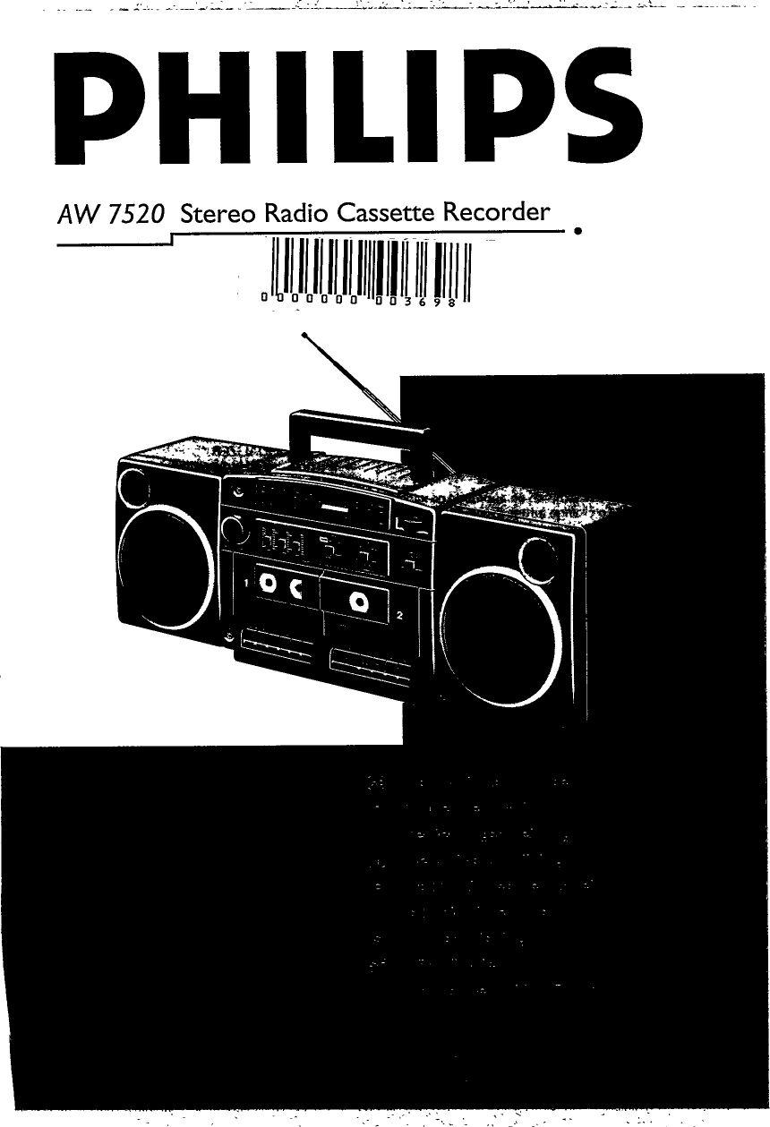 Page 1 of 6 - Philips  AW7520/01 Aw7520 01 Dfu Brp
