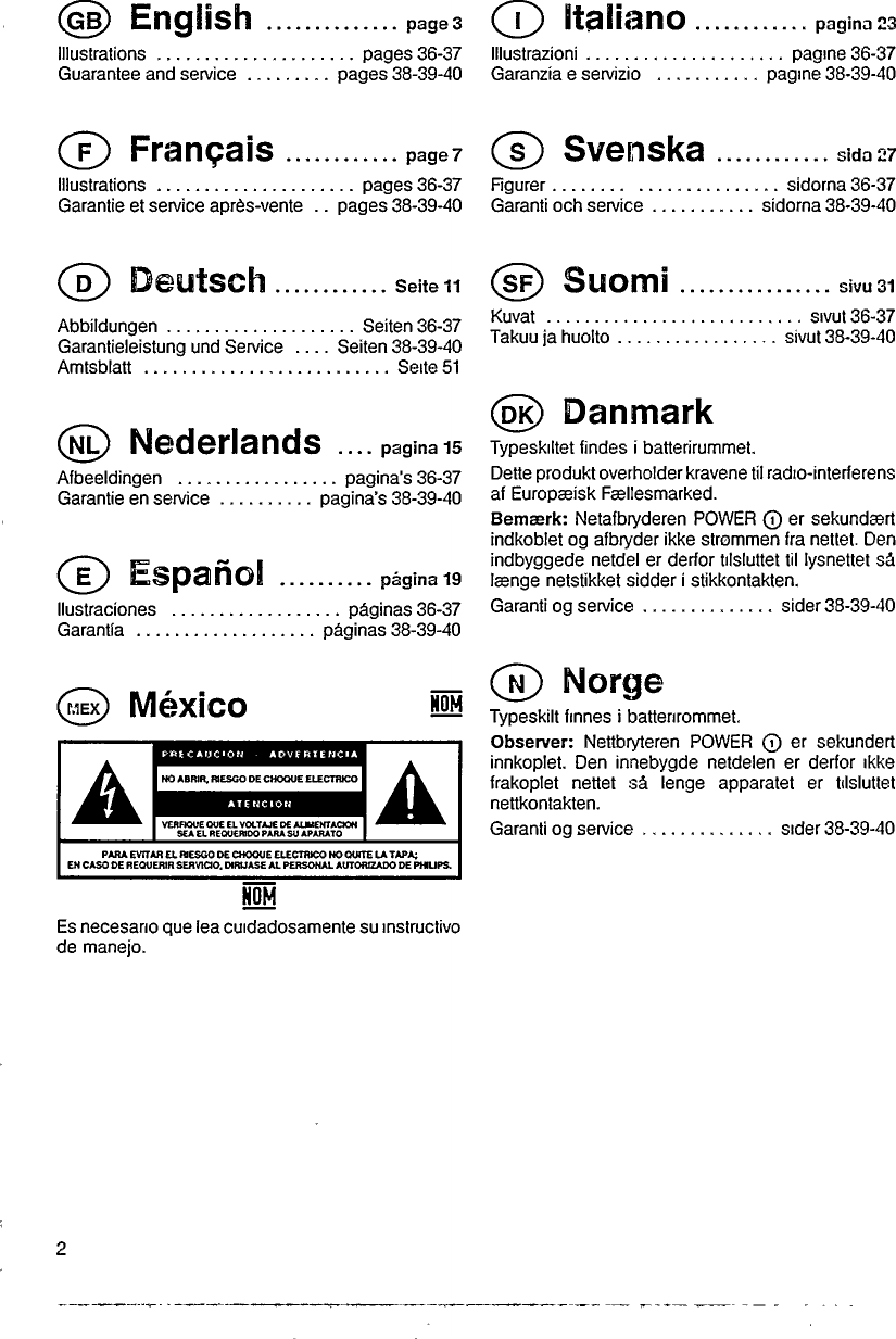 Page 2 of 11 - Philips AW7892 Dfu Esp