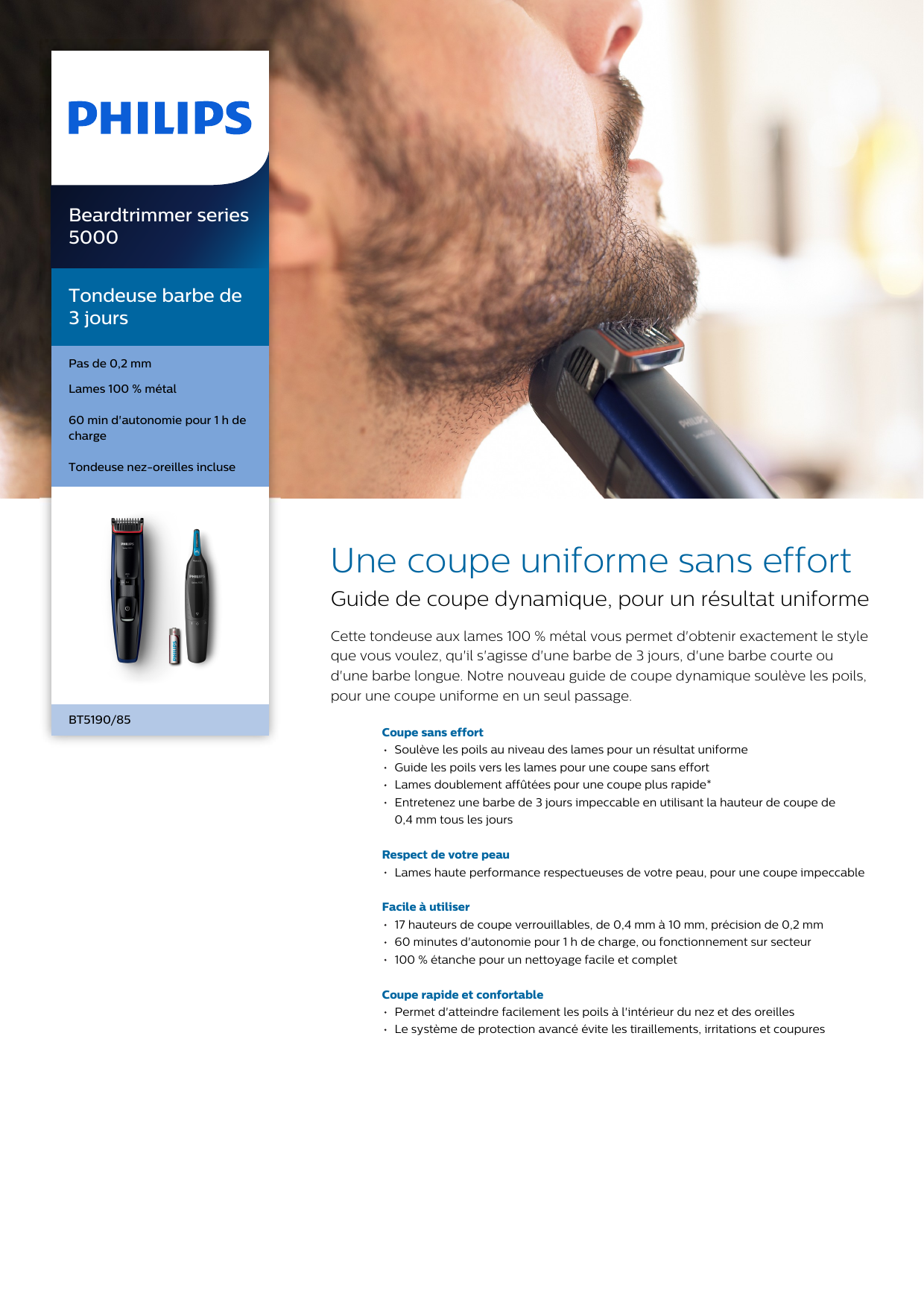 nettoyer tondeuse barbe