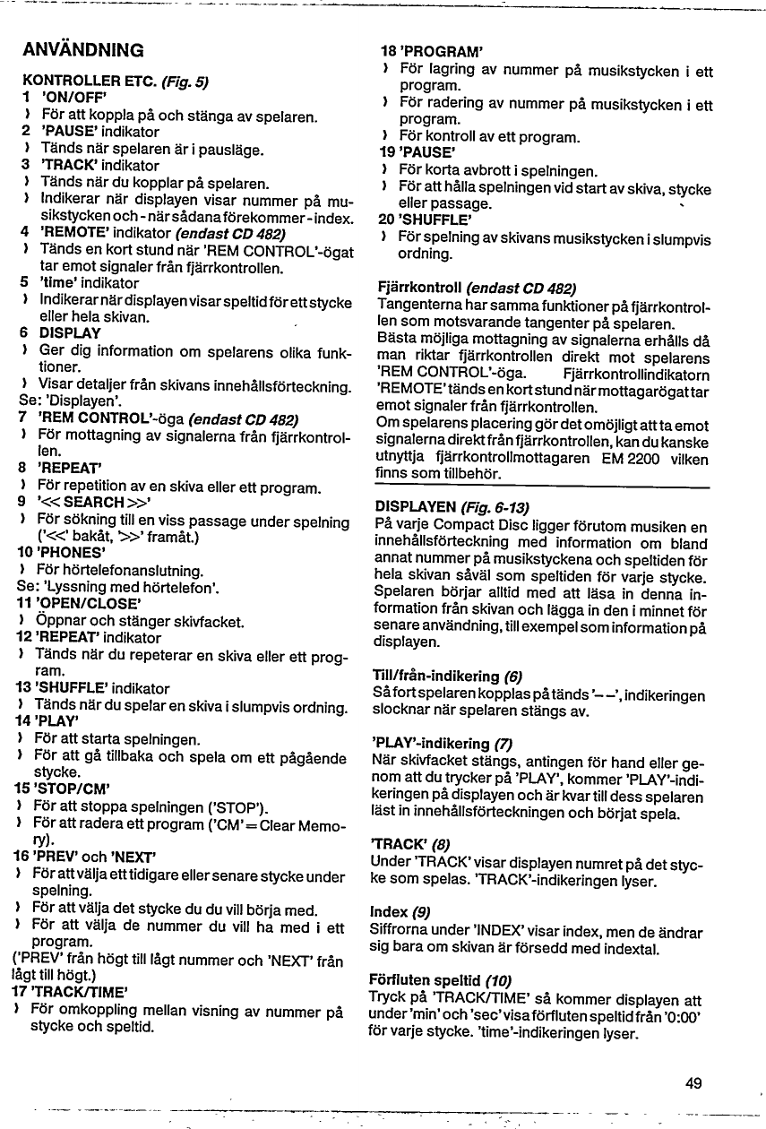 Page 3 of 10 - Philips  CD482 Dfu Swe