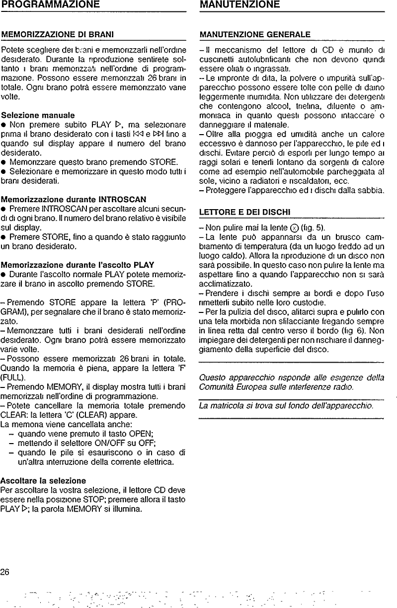 Page 6 of 12 - Philips  D6800 Dfu Ita