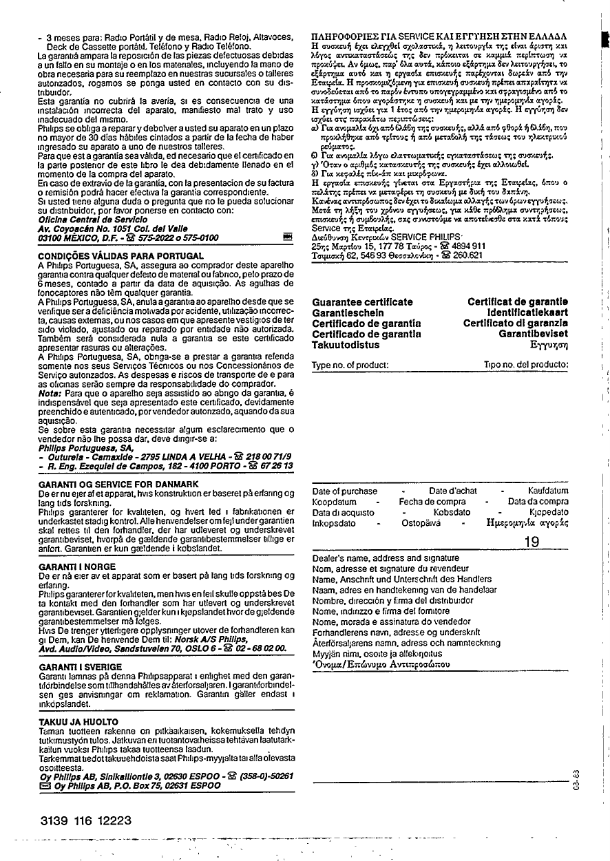 Page 10 of 10 - Philips  D8287 Dfu Fin