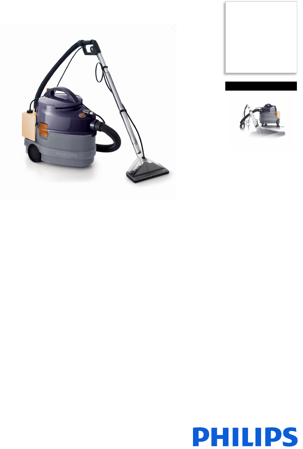 philips fc6843 01 wet and dry vacuum cleaner leaflet fc6843 01 pss