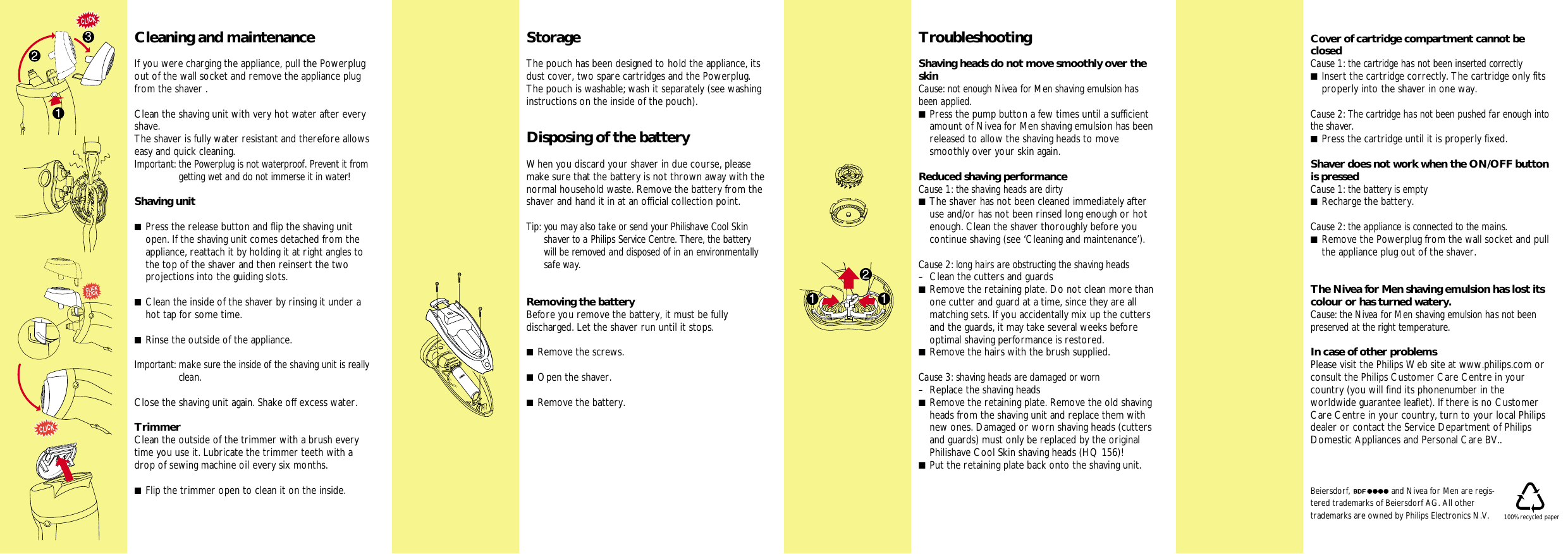 Page 2 of 2 - Philips  Brukerveiledning Hq564 16 Dfu Eng