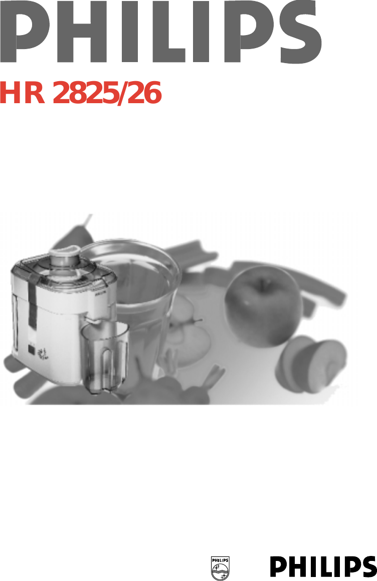 Philips HR 2825/26 Hr2825 00 Dfu Nld