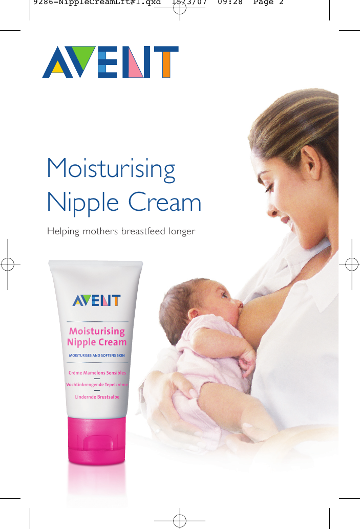 moisturising nipple cream avent