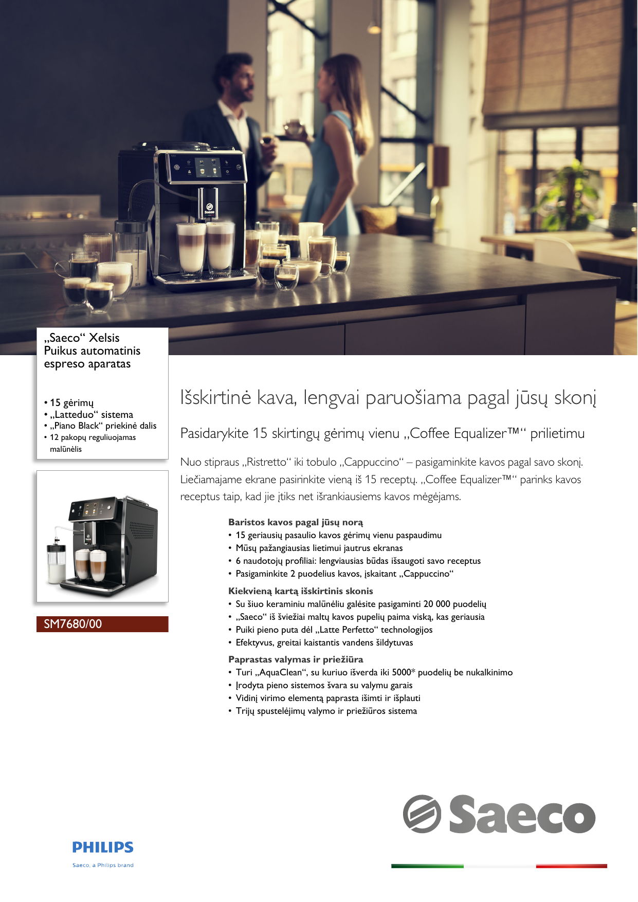 Automatinis Espreso Aparatas Sm7680 