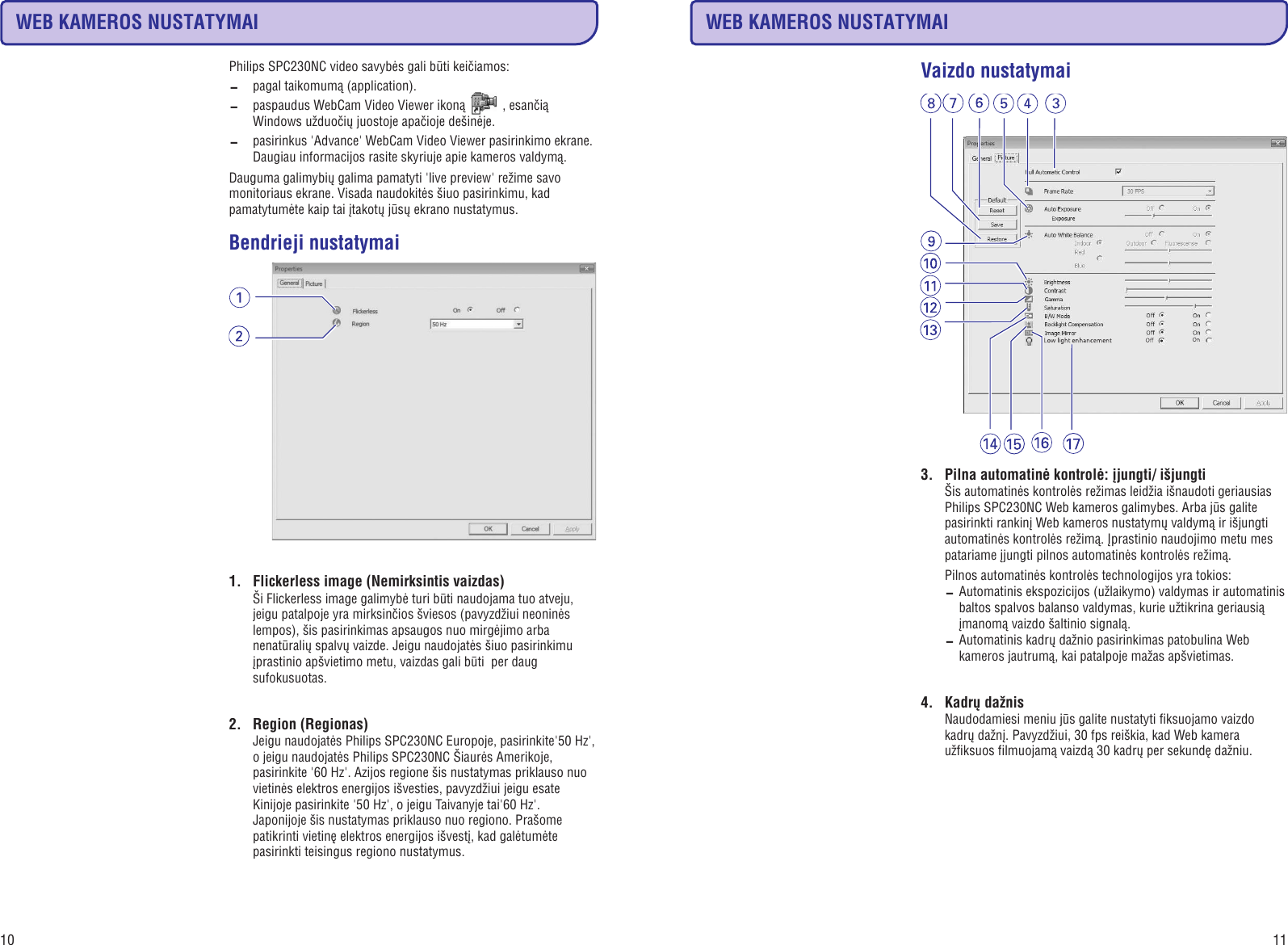 Page 10 of 10 - Philips SPC230NC Lietuviesu User Manual 00 Dfu Lit