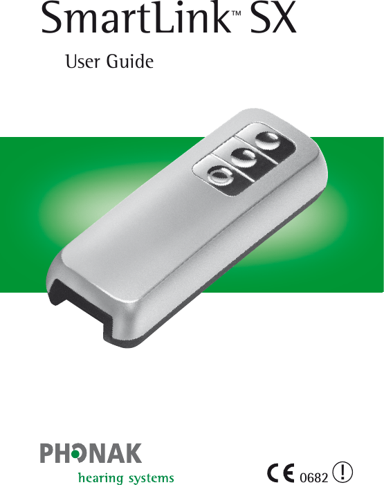 SmartLink&trade;SXUser Guide0682 !