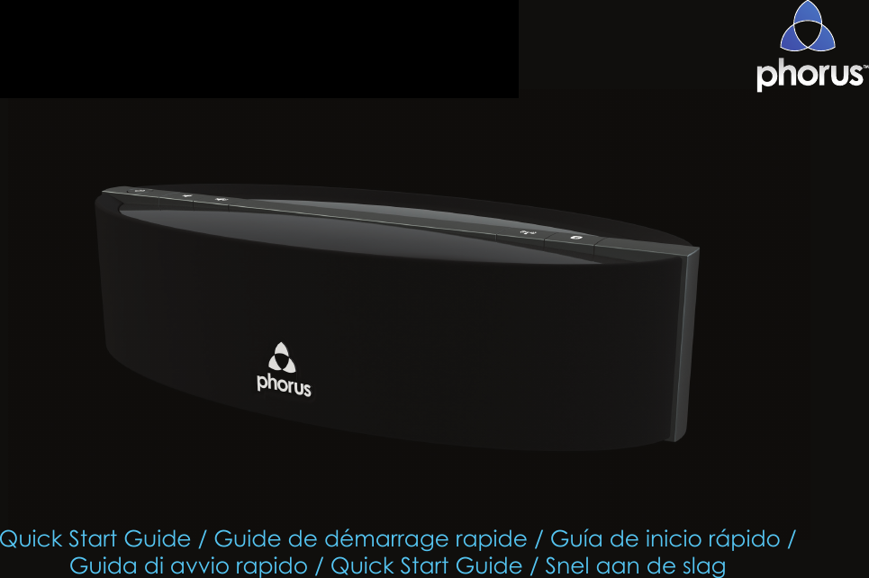 1Quick Start Guide / Guide de d&eacute;marrage rapide / Gu&iacute;a de inicio r&aacute;pido /  Guida di avvio rapido / Quick Start Guide / Snel aan de slag