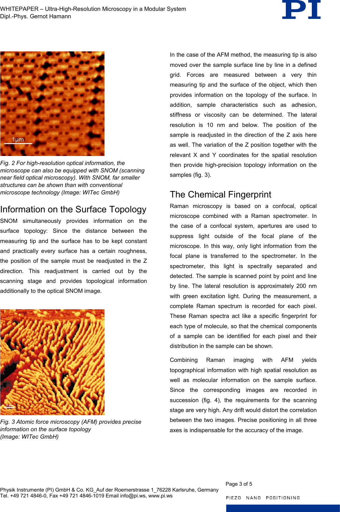 Page 3 of 5 - Physik Instrumente  PI Ultra-High Resolution Microscopy WP Pi1114