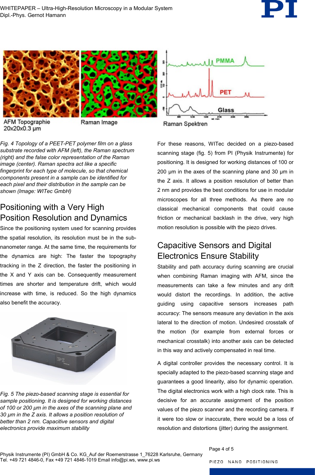 Page 4 of 5 - Physik Instrumente  PI Ultra-High Resolution Microscopy WP Pi1114