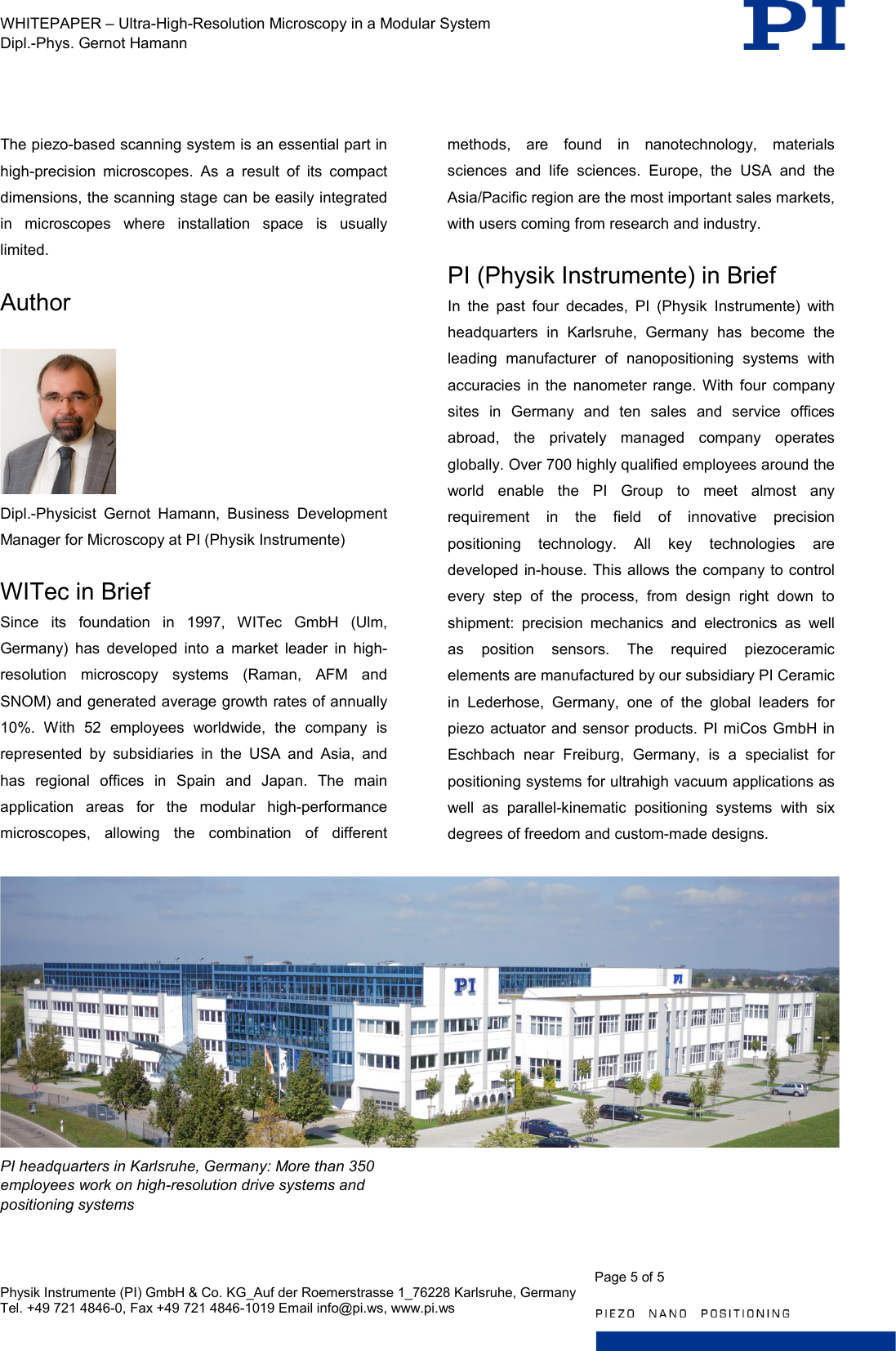 Page 5 of 5 - Physik Instrumente  PI Ultra-High Resolution Microscopy WP Pi1114