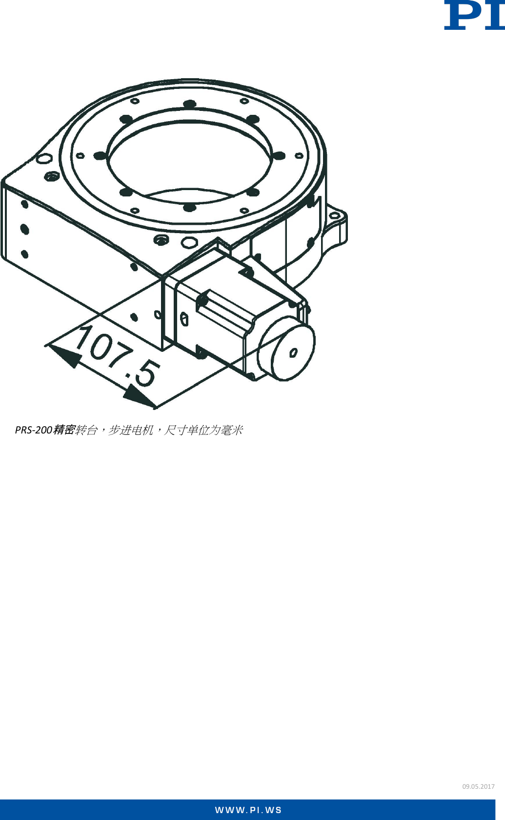 Page 6 of 8 - Physik Instrumente Datasheet  PRS-200 CN