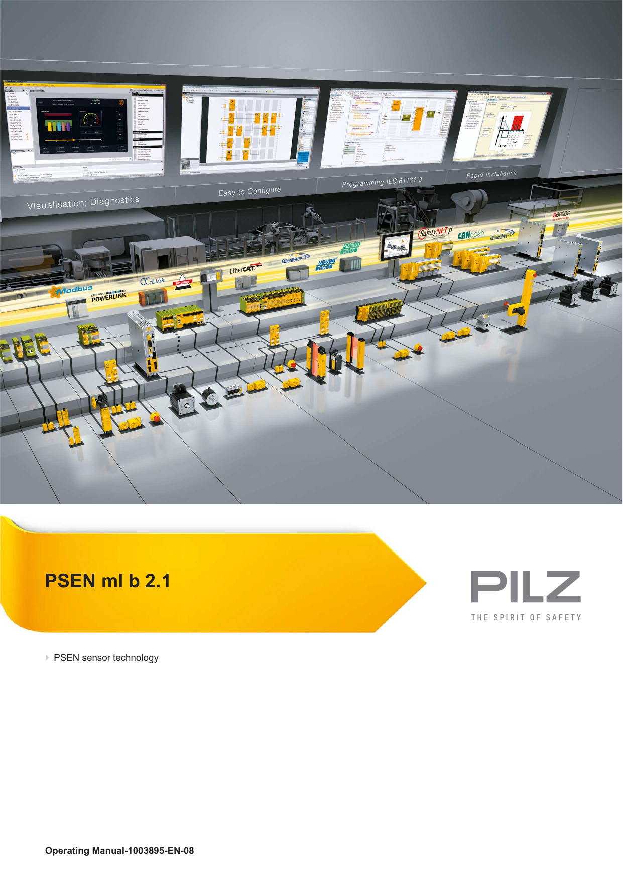 PSEN ml b 2.1Operating Manual-1003895-EN-08}PSEN sensor technology