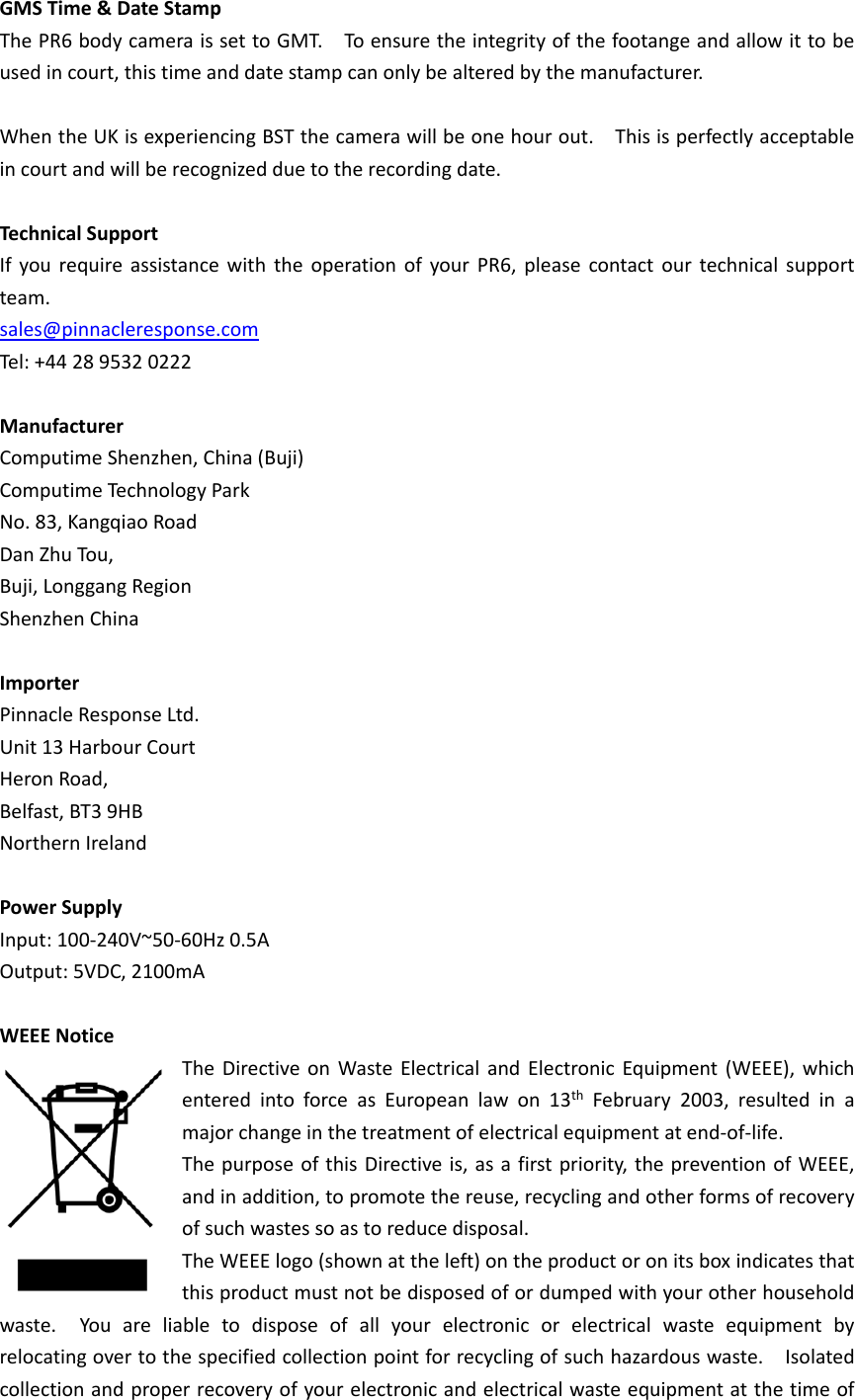 pinnacle-response-pnr0083-body-worn-video-camera-user-manual-manual