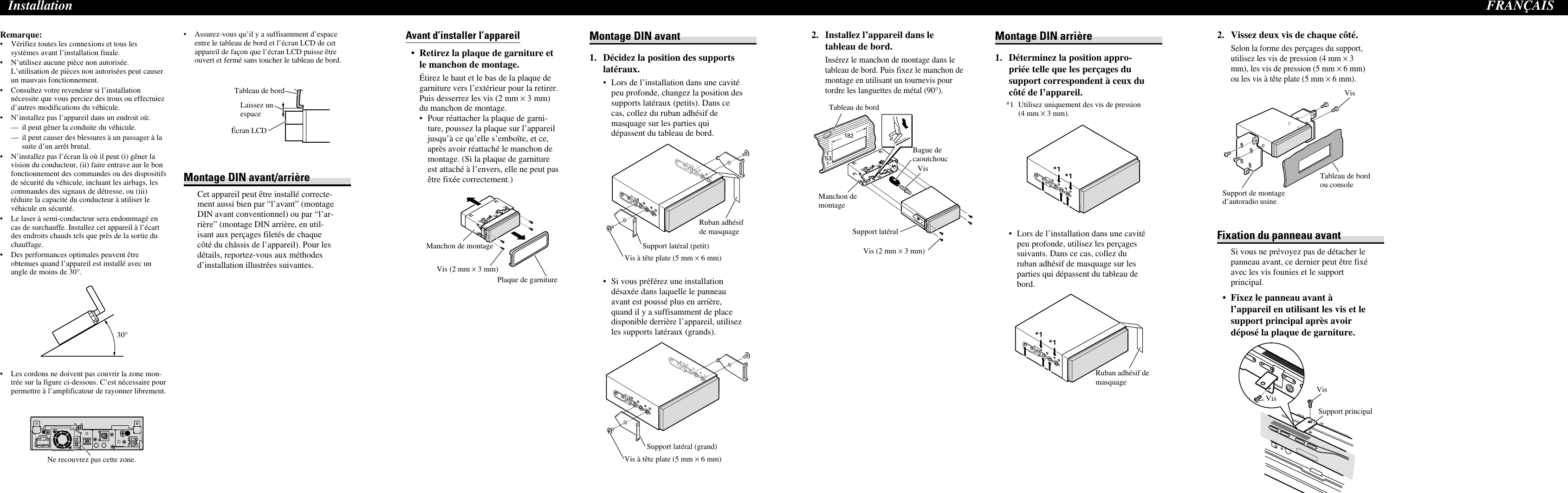 Page 8 of 8 - Pioneer CRD4275-A/N If Not Then  AVH-P5000DVD Installation Manual0123