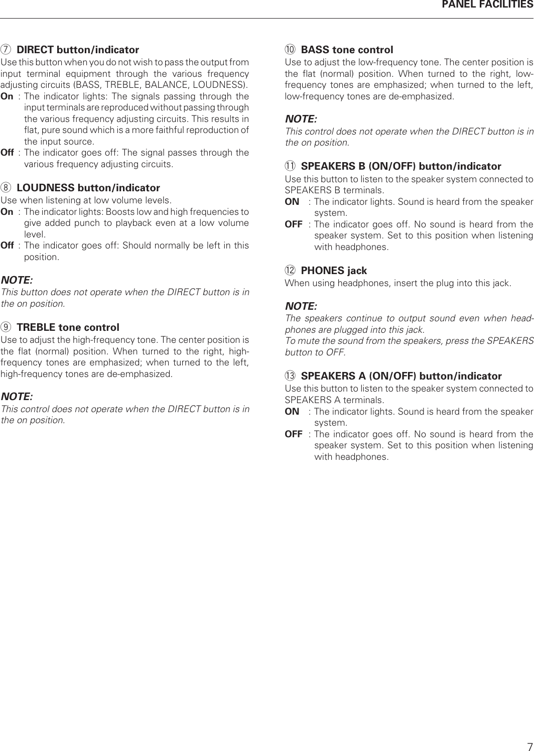 Page 7 of 12 - Pioneer Pioneer-A-307R-A-209R-Users-Manual- ARB7236-A  Pioneer-a-307r-a-209r-users-manual