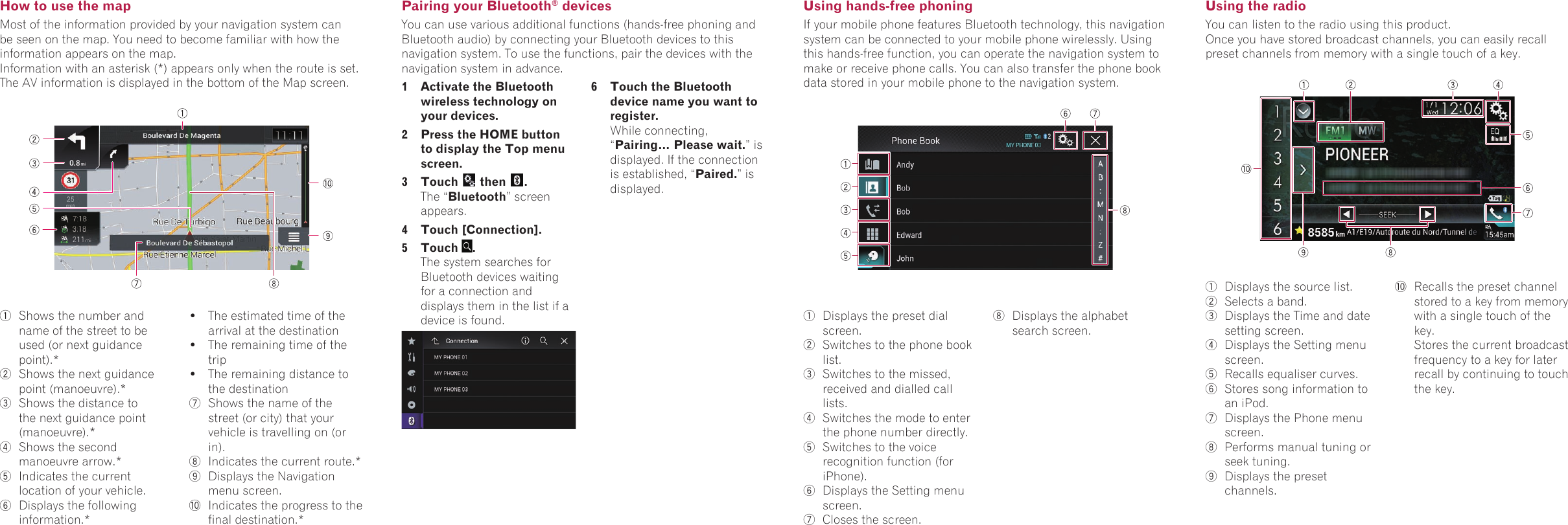 Page 2 of 4 - Pioneer Pioneer-Avic-F60-Dab-Quick-Start-Manual-  Pioneer-avic-f60-dab-quick-start-manual