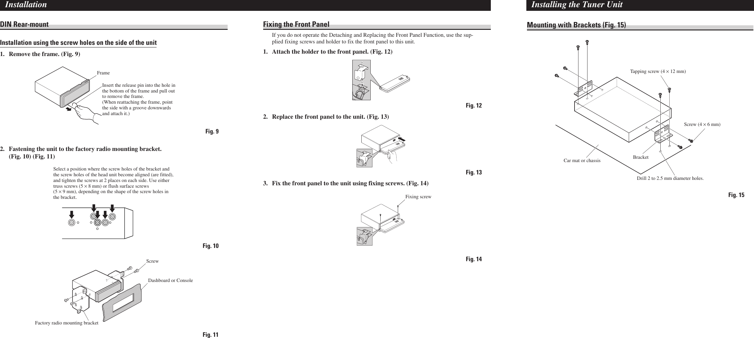 Page 4 of 4 - Pioneer Pioneer-Car-Stereo-System-Deh-P3370Xm-Users-Manual- CRB1735-A  Pioneer-car-stereo-system-deh-p3370xm-users-manual