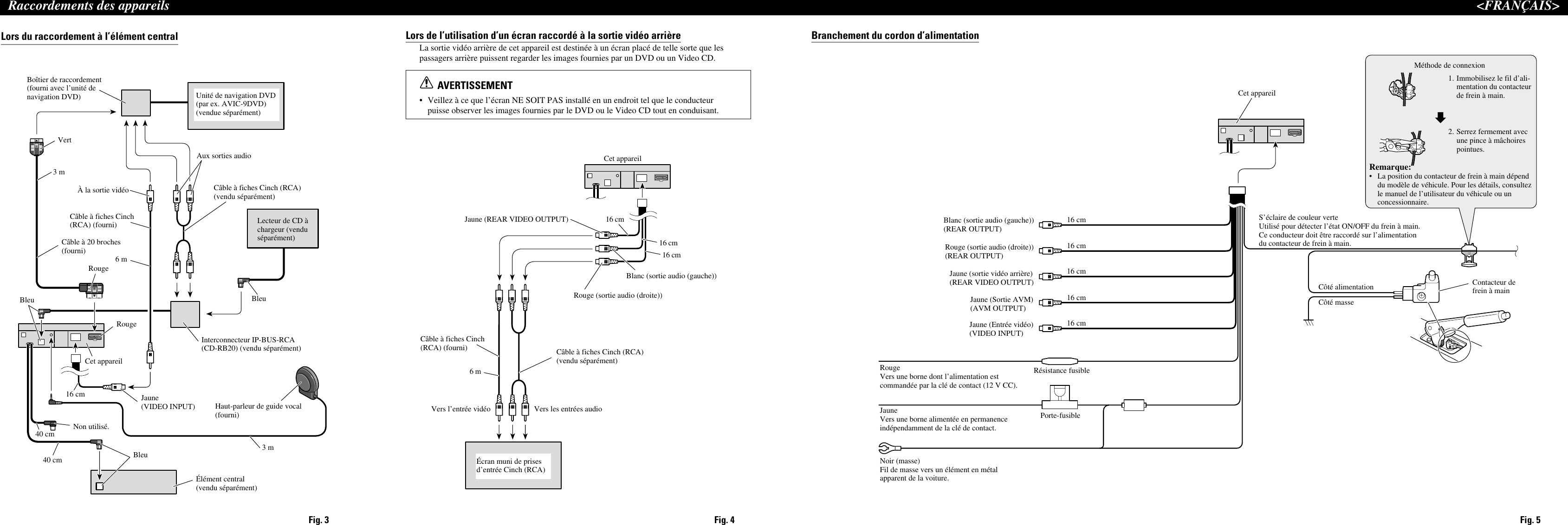 Page 6 of 8 - Pioneer Pioneer-Car-Video-System-Avx-P7300Dvd-Users-Manual- CRD3479-A  Pioneer-car-video-system-avx-p7300dvd-users-manual