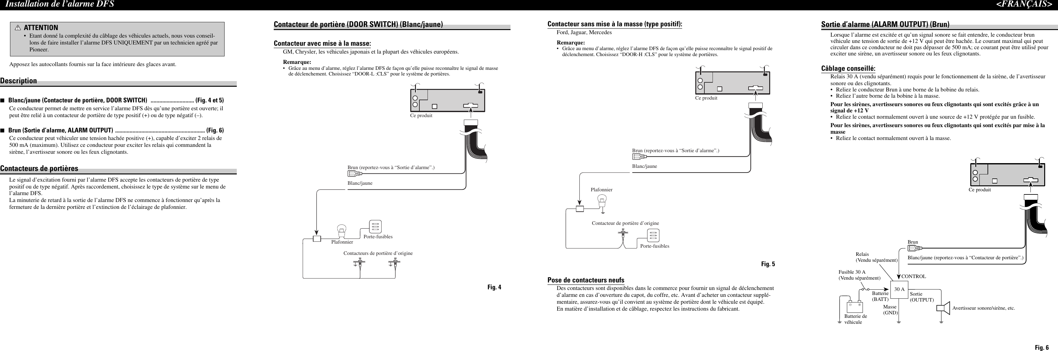 Page 7 of 8 - Pioneer Pioneer-Deh-P5200-Users-Manual- CRD3154-A  Pioneer-deh-p5200-users-manual