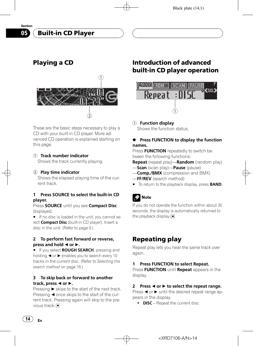 Pioneer Deh P5850mph Users Manual