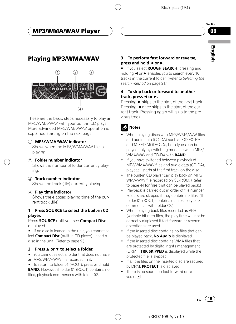 Pioneer Deh P5850mph Users Manual