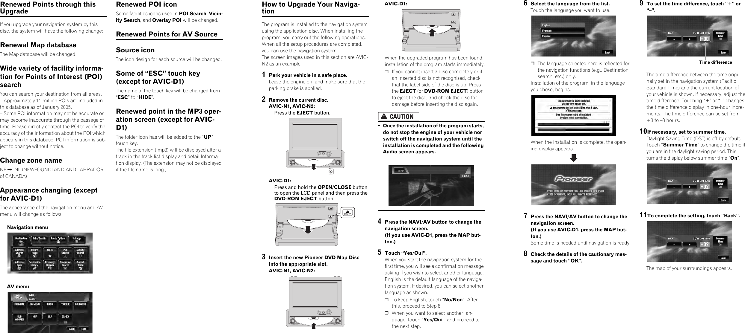 Page 2 of 2 - Pioneer Pioneer-Dvd-Map-Avic-D1-Users-Manual- IRB1004A  Pioneer-dvd-map-avic-d1-users-manual