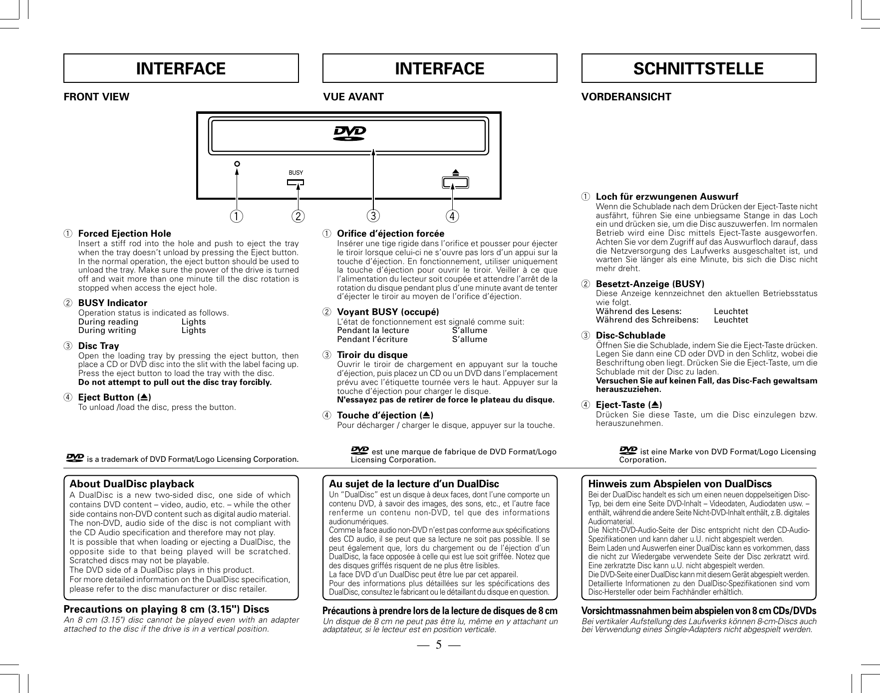 Page 5 of 8 - Pioneer Pioneer-Dvr-115Dbk-Users-Manual- DRC1339-A  Pioneer-dvr-115dbk-users-manual