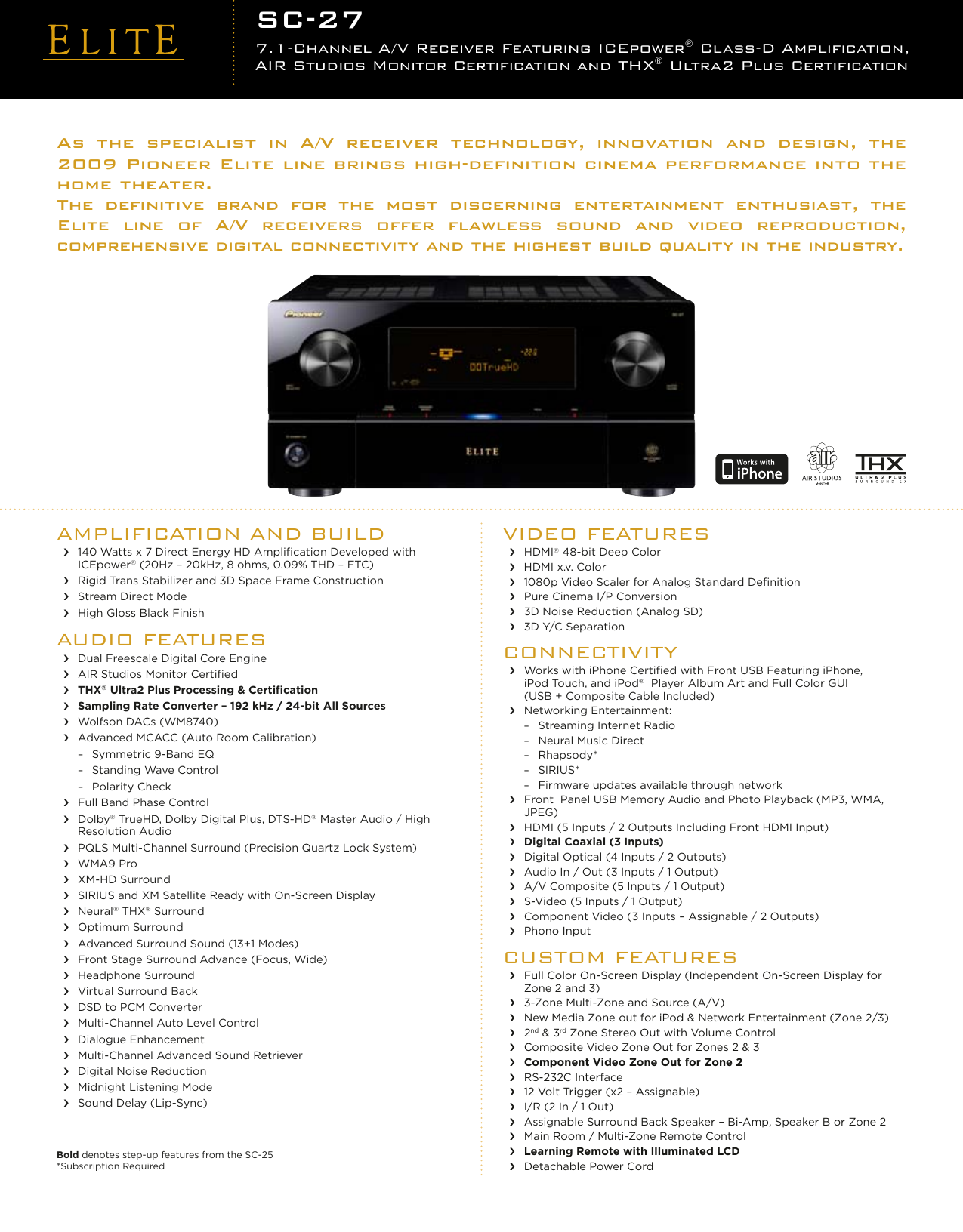 Page 1 of 2 - Pioneer Pioneer-Elite-Sc-27-Users-Manual-  Pioneer-elite-sc-27-users-manual