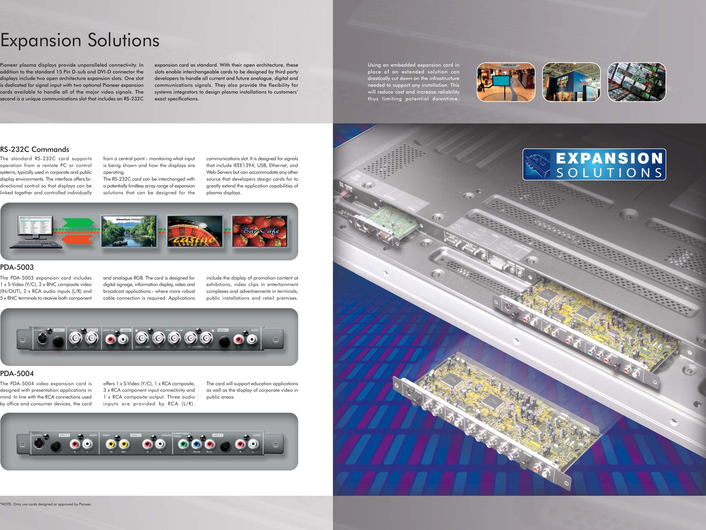 Page 5 of 8 - Pioneer Pioneer-Pdp-50Mxe1-Users-Manual- Pioneer-pdp-50mxe1-users-manual