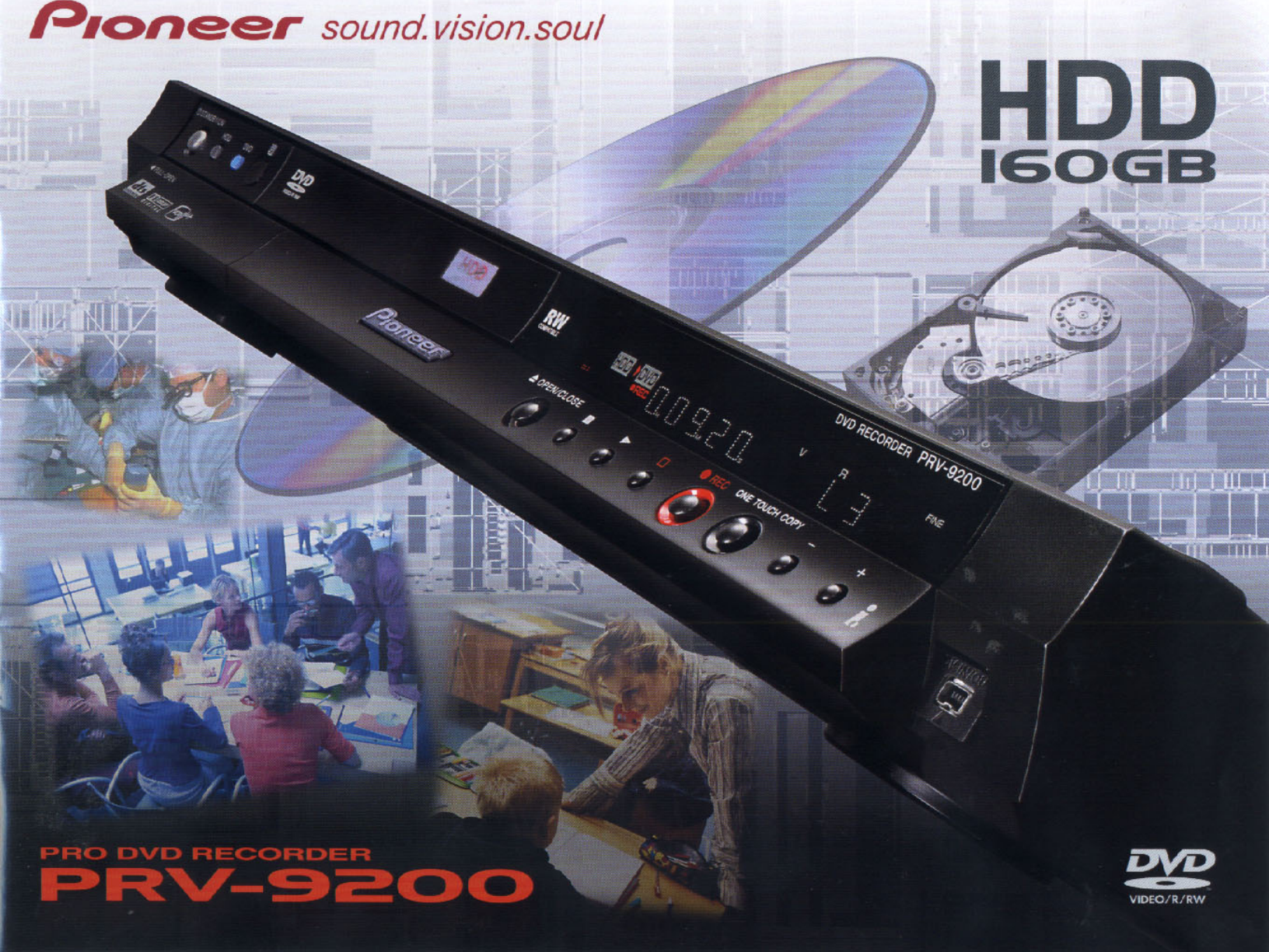 Page 1 of 8 - Pioneer Pioneer-Prv-9200-Users-Manual-  Pioneer-prv-9200-users-manual