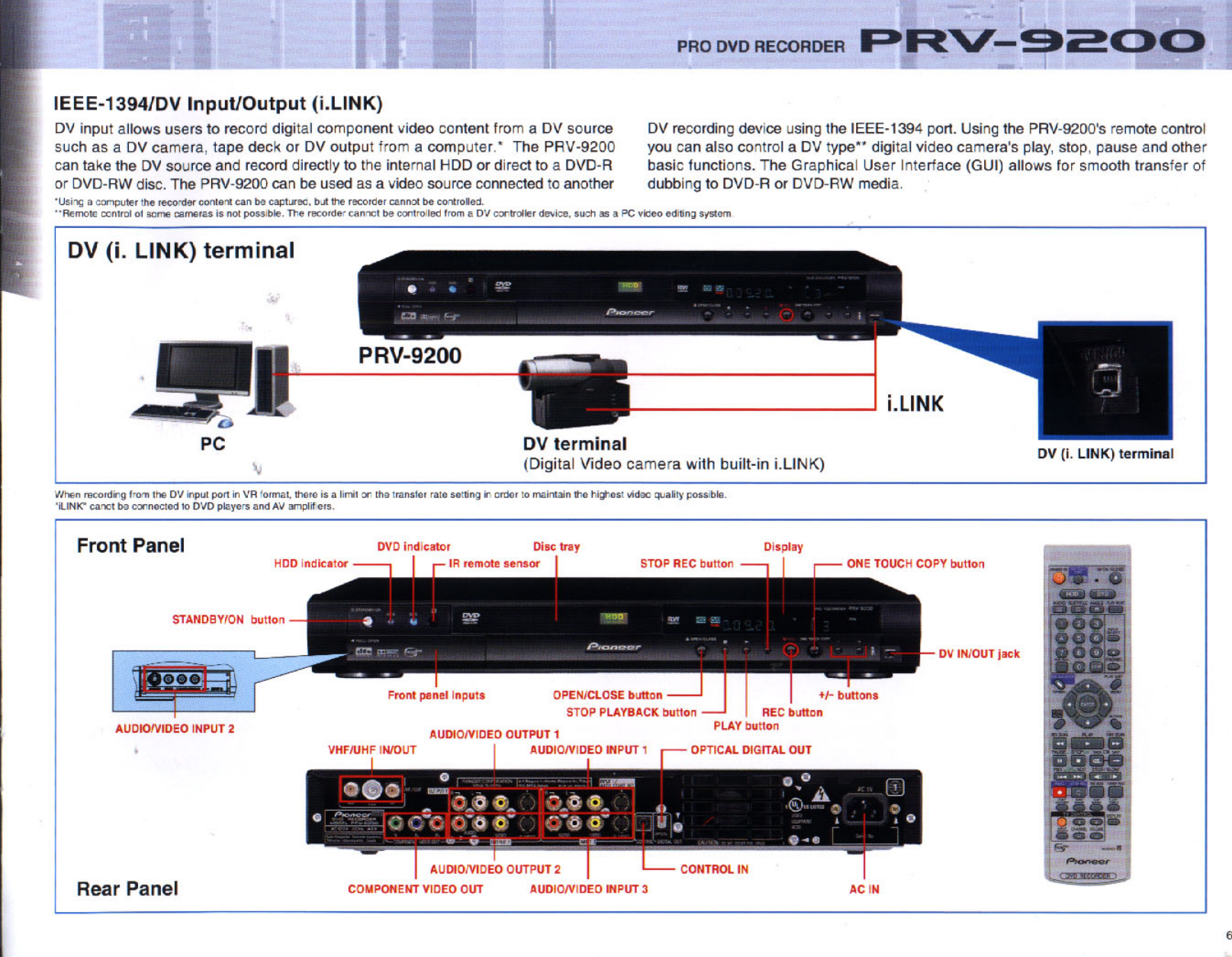 Page 7 of 8 - Pioneer Pioneer-Prv-9200-Users-Manual-  Pioneer-prv-9200-users-manual