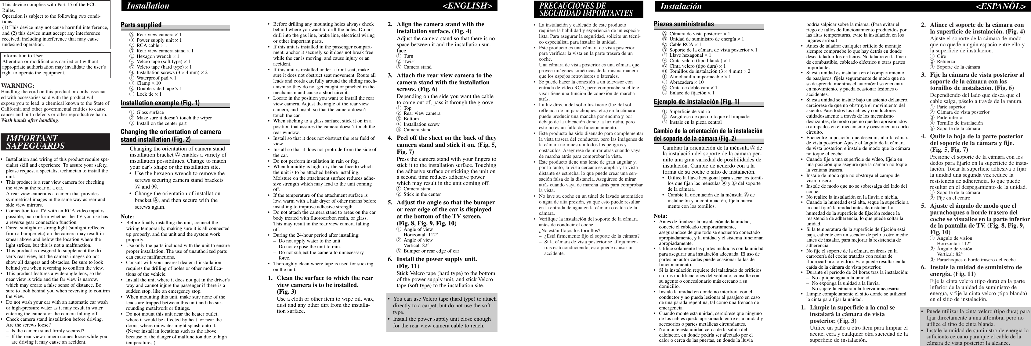 Page 2 of 8 - Pioneer Pioneer-Rear-View-Camera-Nd-Bc1-Users-Manual-  Pioneer-rear-view-camera-nd-bc1-users-manual